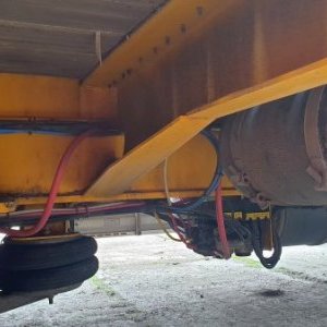 foto 72/64t lowbed telescop 4axles trailer load ca13m Kassbohrer